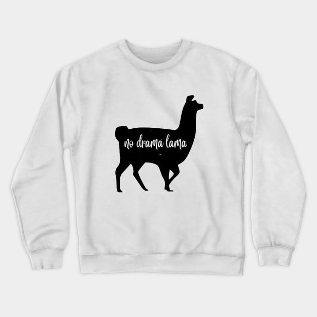 No drama lama Crewneck Sweatshirt by KwaaiKraai